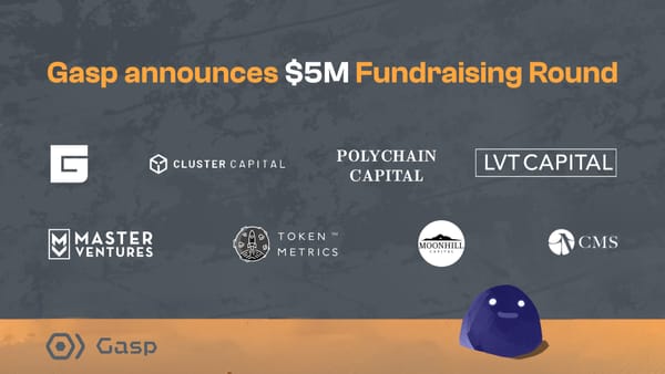 Gasp  Announces $5M Fundraising Round